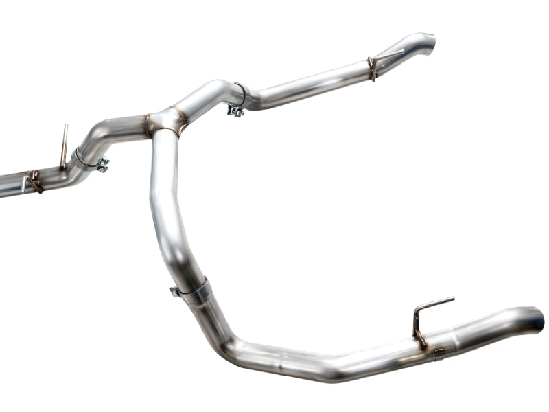 AWE Tuning AWE 4th Gen GM 1500 5.3L 0FG Catback Split Rear Exit (w/ Bumper Cutouts) - OE Tips 3015-31200
