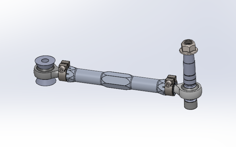 SPL Part Evo X Rear Toe Arms + Eccentric Lockouts