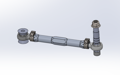 SPL Part Evo X Rear Toe Arms + Eccentric Lockouts