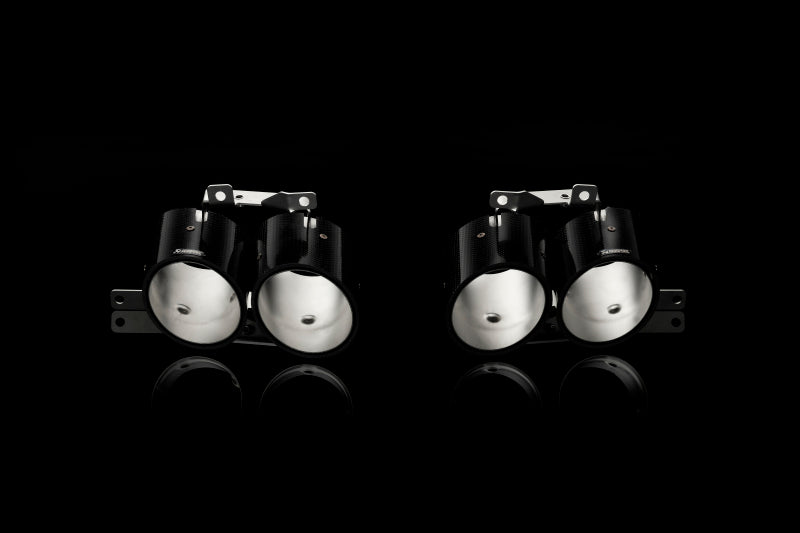 Akrapovic 10-14 Lamborghini Gallardo LP 570-4 Coupe/Spyder Tail Pipe Set (Carbon) TP-CT/8