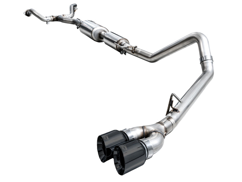 AWE Tuning AWE 0FG Exhaust for 3rd Gen Toyota Tundra - Dual Diamond Black Tips 3015-33063
