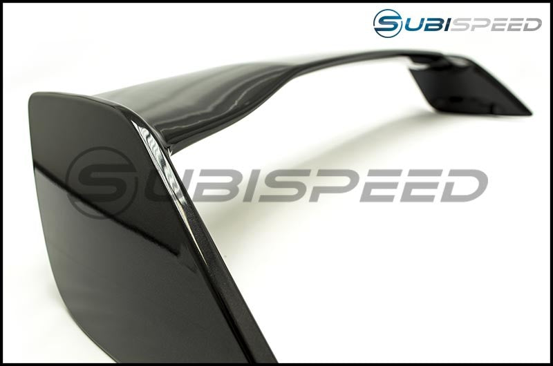 OLM STI Style Paint Matched Spoiler - Crystal Black Silica / Raven - 2015-2021 Subaru WRX / STI