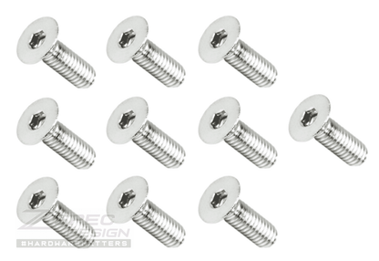 ZSPEC M4-0.7x16mm Fasteners, FHSC, Stainless Steel SUS304, 10-Pack
