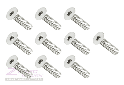 ZSPEC M4-0.7x16mm Fasteners, FHSC, Stainless Steel SUS304, 10-Pack