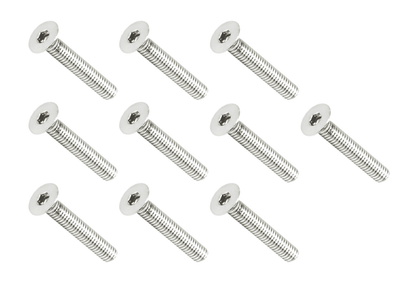 ZSPEC M4-0.7x25mm Fasteners, FHSC, Stainless Steel SUS304, 10-Pack