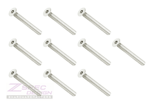ZSPEC M4-0.7x35mm Fasteners, FHSC, Stainless Steel SUS304, 10-Pack