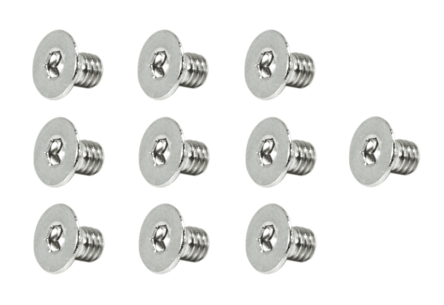 ZSPEC M4-0.7x6mm Fasteners, FHSC, Stainless Steel SUS304, 10-Pack