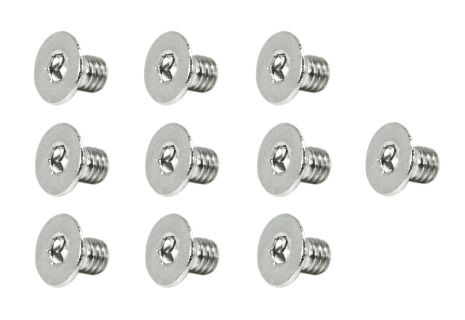 ZSPEC M4-0.7x6mm Fasteners, FHSC, Stainless Steel SUS304, 10-Pack