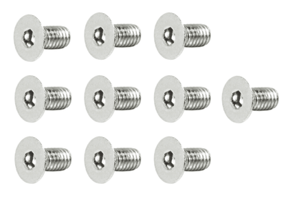 ZSPEC M4-0.7x8mm Fasteners, FHSC, Stainless Steel SUS304, 10-Pack