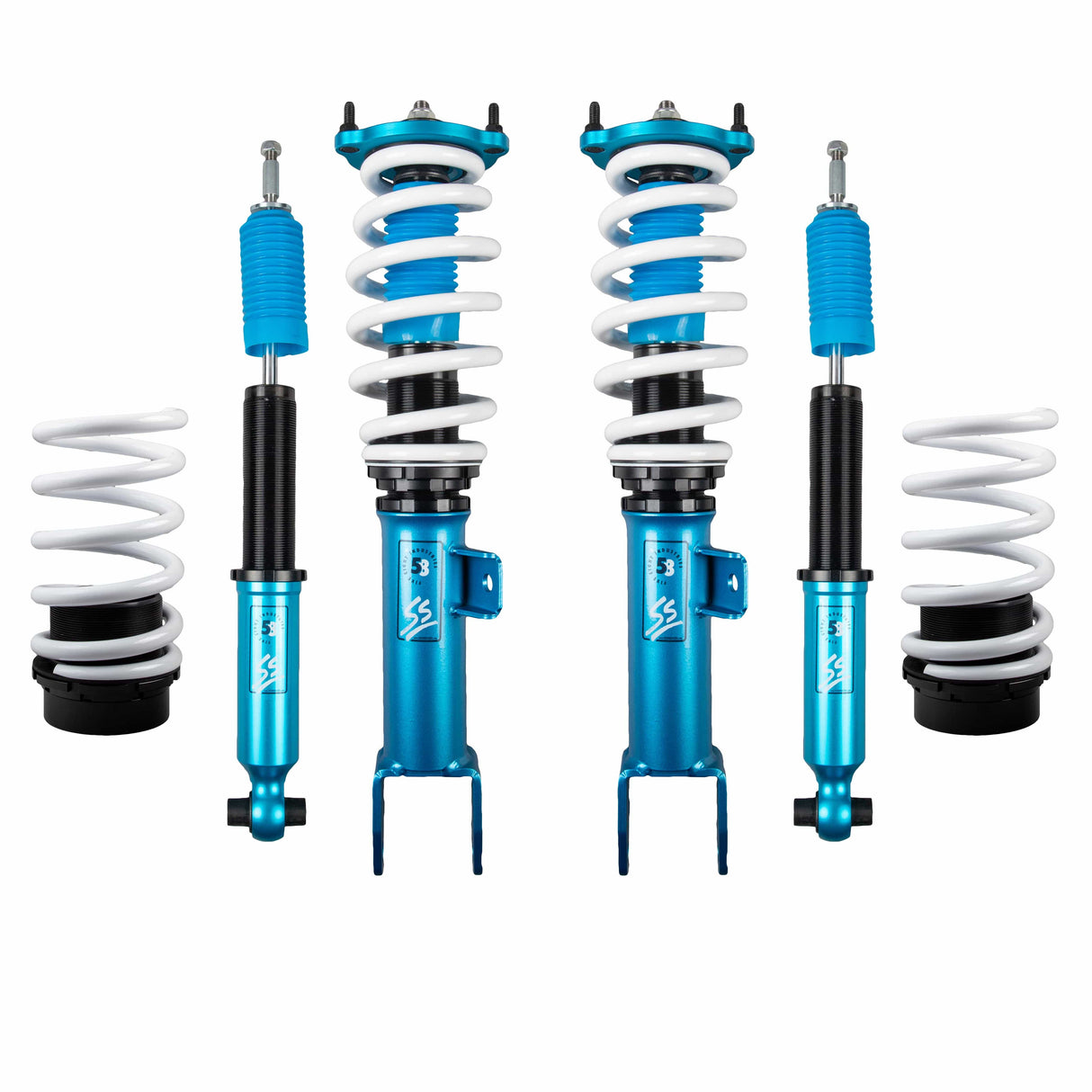 FIVE8 SS Sport Coilovers for 2018+ Tesla Model 3 (Dual Motor RWD)