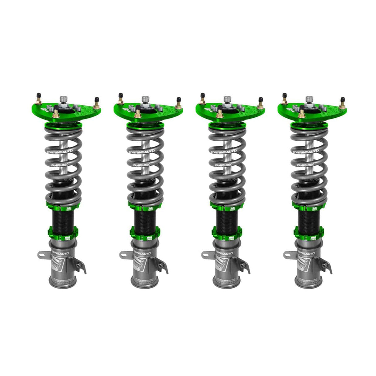 Fortune Auto 500 Series Coilovers - 1982-1988 BMW 5 Series Weld On (E28)