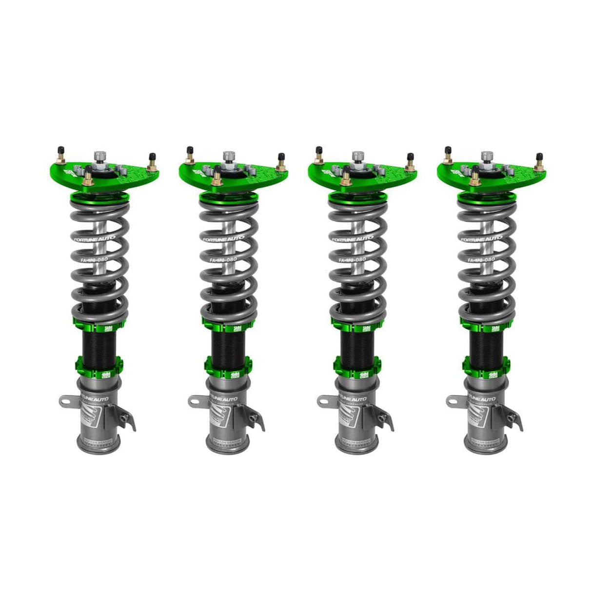 Fortune Auto 500 Series Coilovers - 1983-1987 Toyota Corolla AE86 w/ Front Spindle