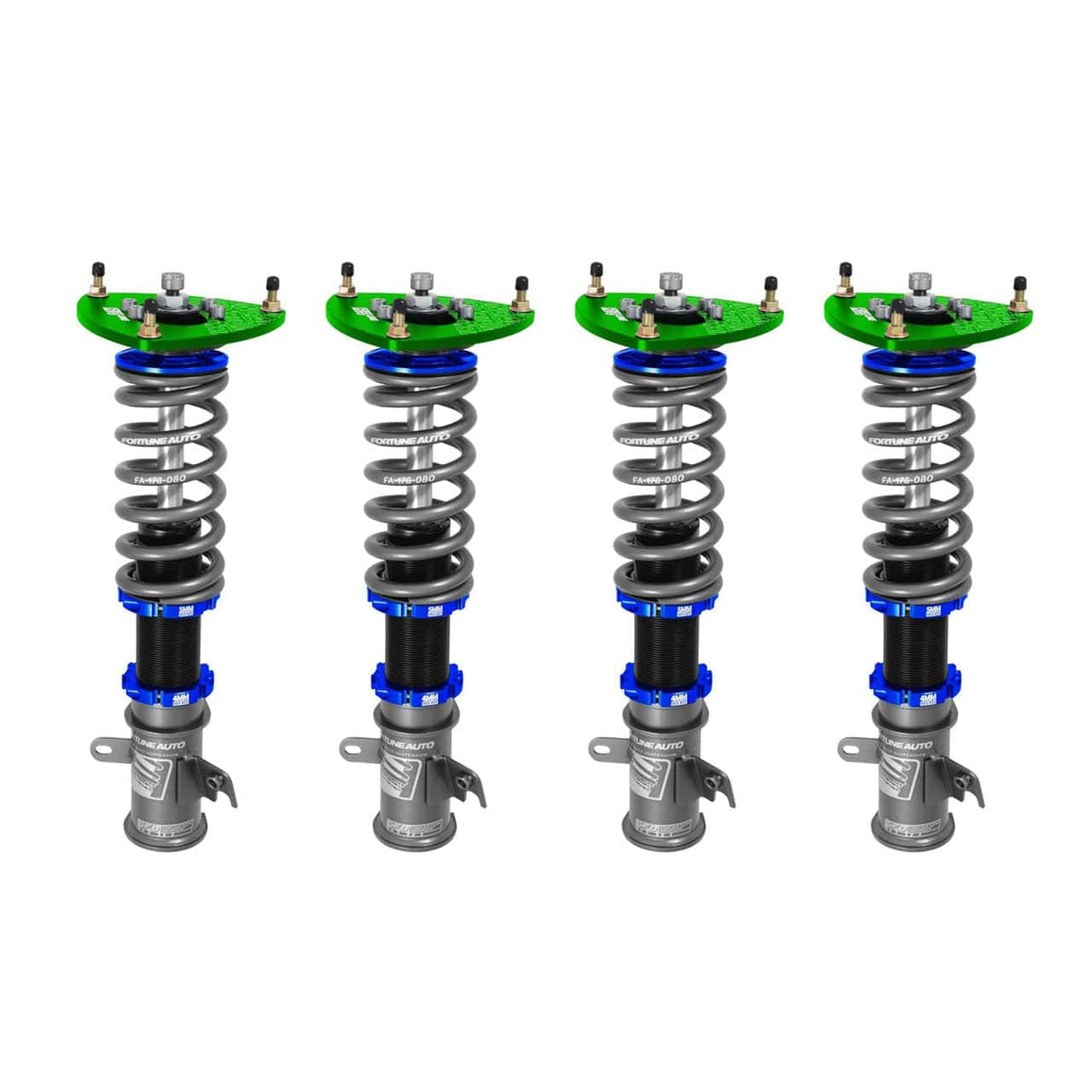 Fortune Auto 510 Series Coilovers - 1989-1994 Nissan 180SX (S13)