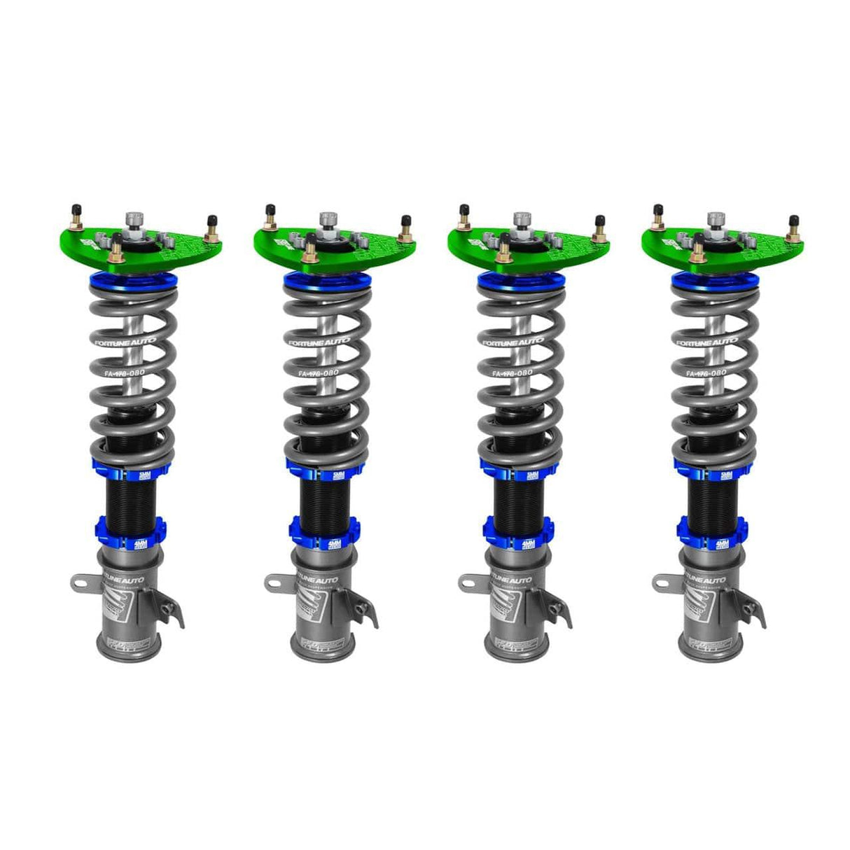 Fortune Auto 510 Series Coilovers - 1989-1994 Nissan Silvia (S13)