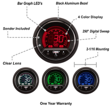 2-1/16" Premium Evo Electrical Fuel Pressure Gauge