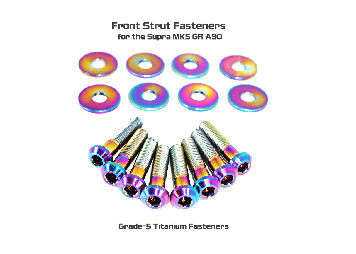 ZSPEC "Stage 2" Fastener Kit for '20+ Toyota Supra MKV GR A90, Titanium