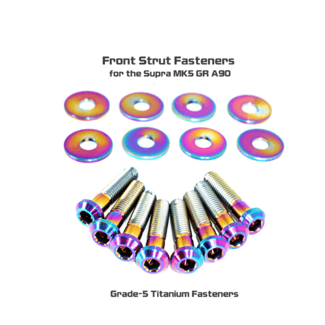 ZSPEC Front Struts Fastener Kit for '20+ Toyota Supra MKV GR A90, Grade-5 Titanium