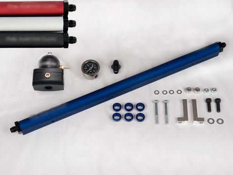 Fuel Injector Clinic Toyota Supra 2JZ-GTE Fuel Kit with -8 Inlet & -6 Return Fittings / FKT 145 -8