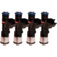Fuel Injector Clinic 525cc High-Z Injector Set | 2012-2015 Honda Civic Si (IS114-0525H)