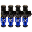 Fuel Injector Clinic 1200cc Injector Set High-Z | 2008-2015 Mitsubishi Evo X (IS127-1200H)