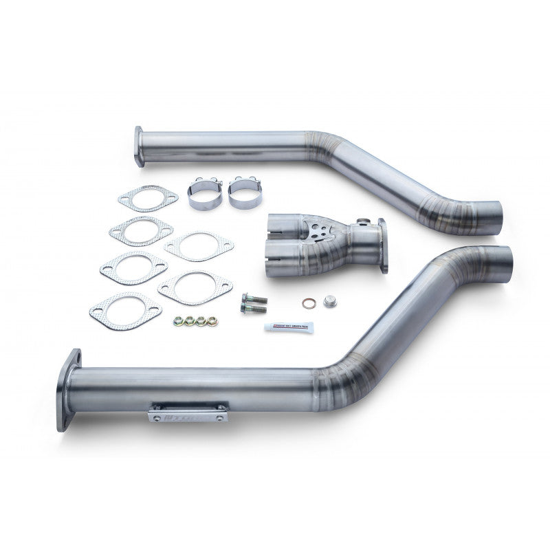 Tomei Expreme Ti Full Titanium Y-Shape Mid Pipe Kit Infiniti fits Q50 Q60 400Z TB6110-NS21A