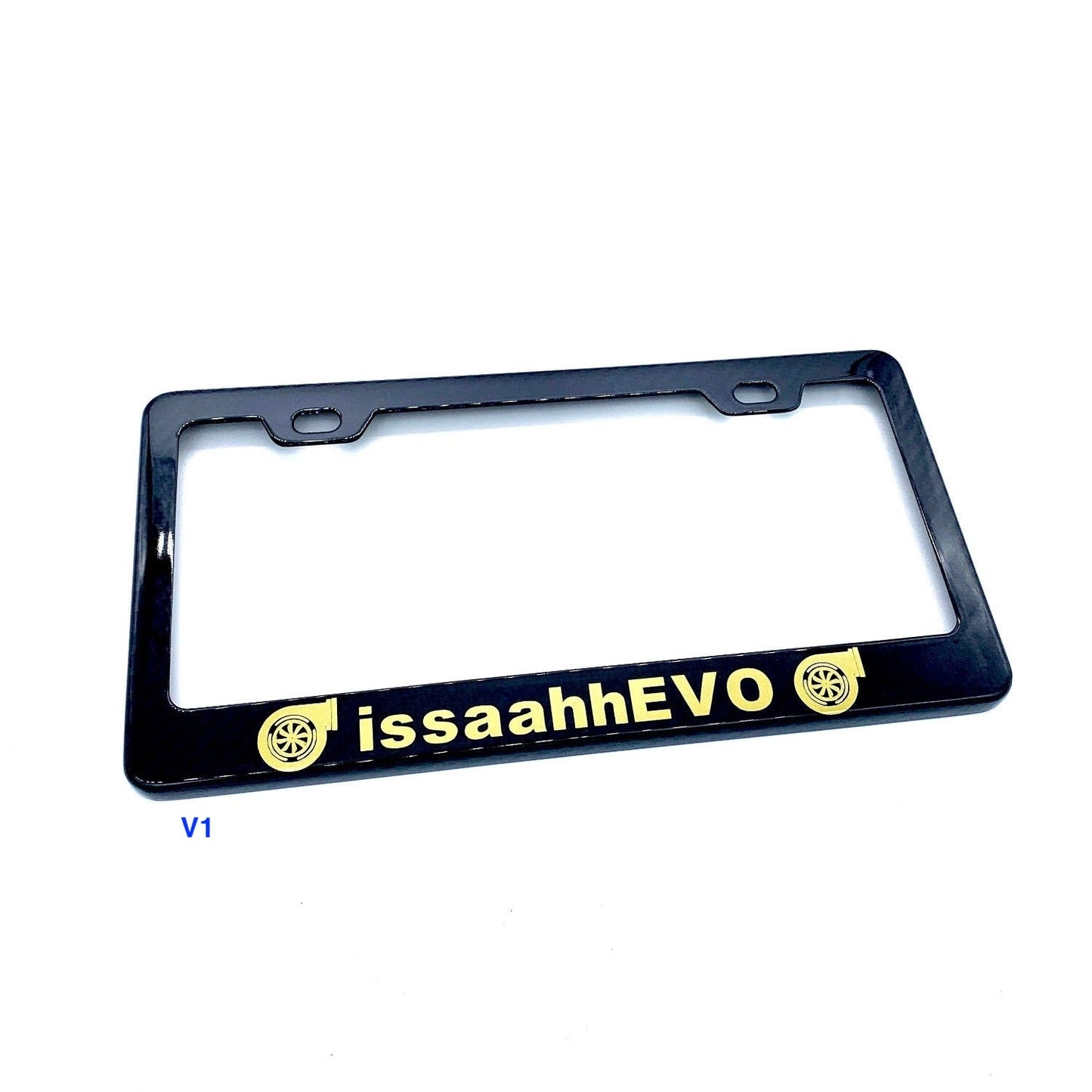 JDC Dry Carbon Fiber License Plate Frames (Gloss, Matte, & Forged)