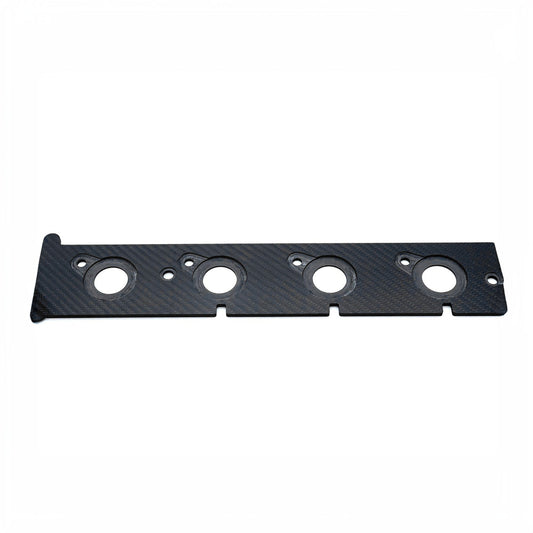 JDC "Show Series" Carbon Fiber Coil On Plug Mounting Plate | Mitsubishi Evo 4-9