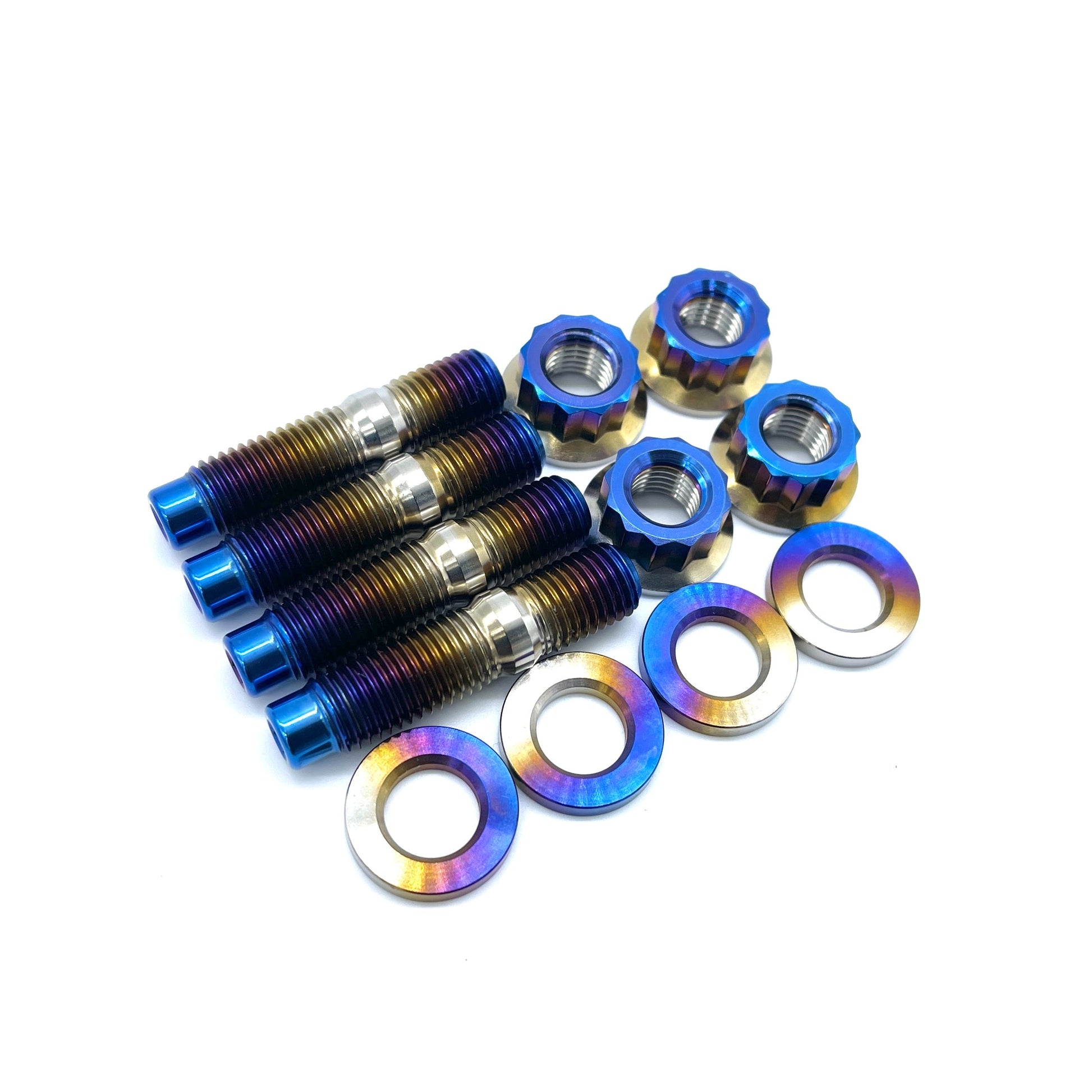 JDC Titanium Turbo to Manifold Stud Kit (Evo 4-10/Universal)