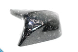 Tesla Model 3 Full Replacement Carbon Fiber Bull Horn Mirror Covers [Various Finishes] | FYBR Aerodynamics