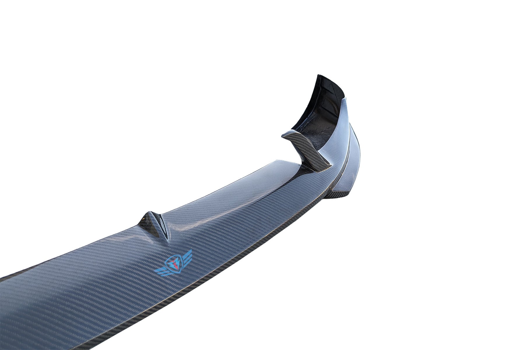 Tesla Model Y Genuine Carbon Fiber SHX Front Lip | FYBR Aerodynamics