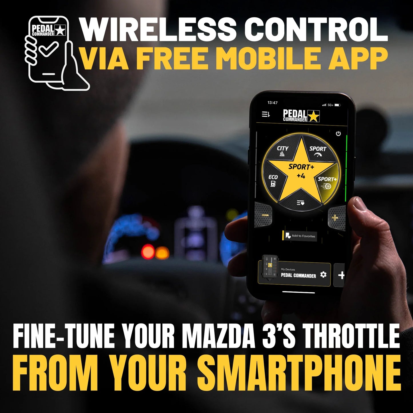Pedal Commander for Mazda 3