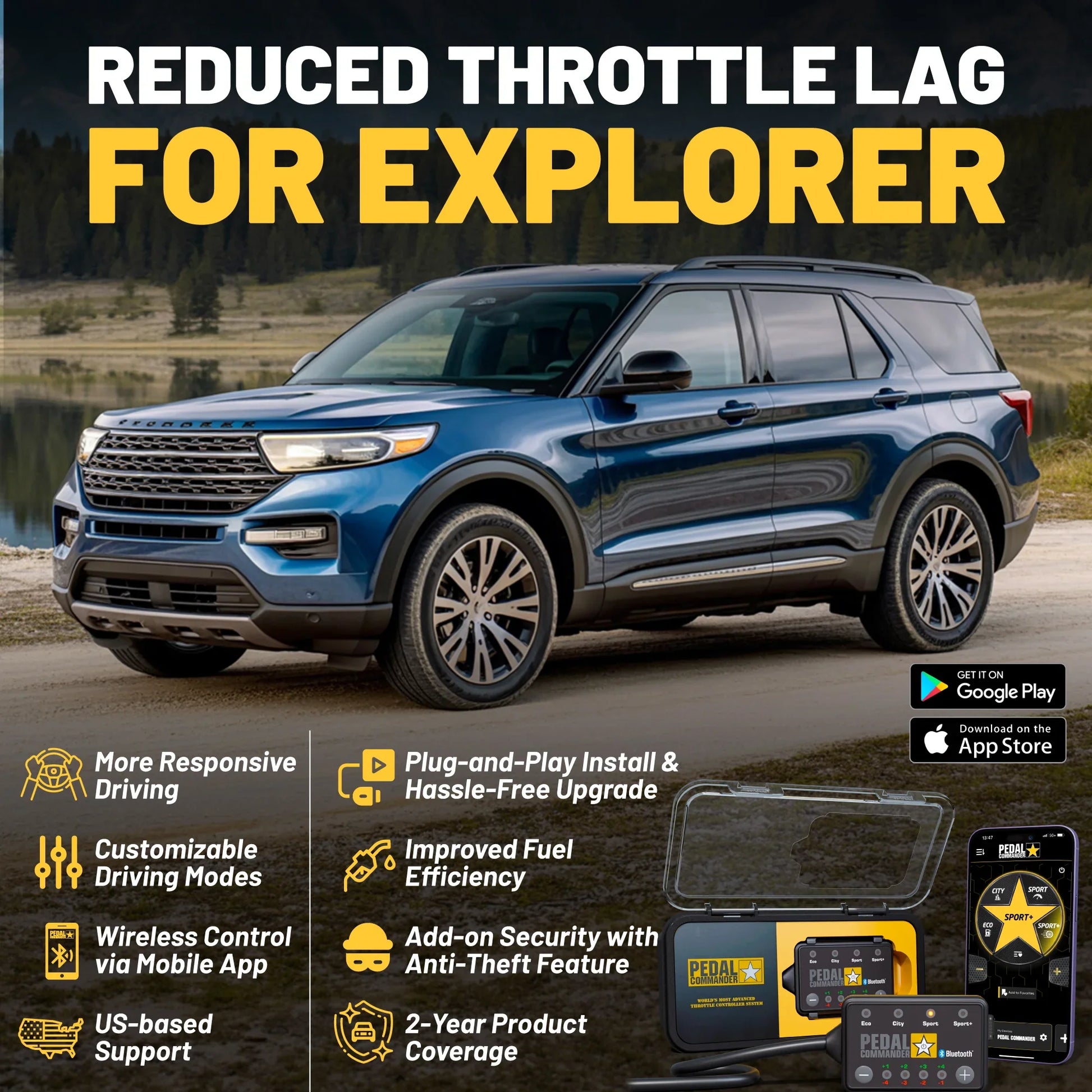 Pedal Commander for Ford Explorer