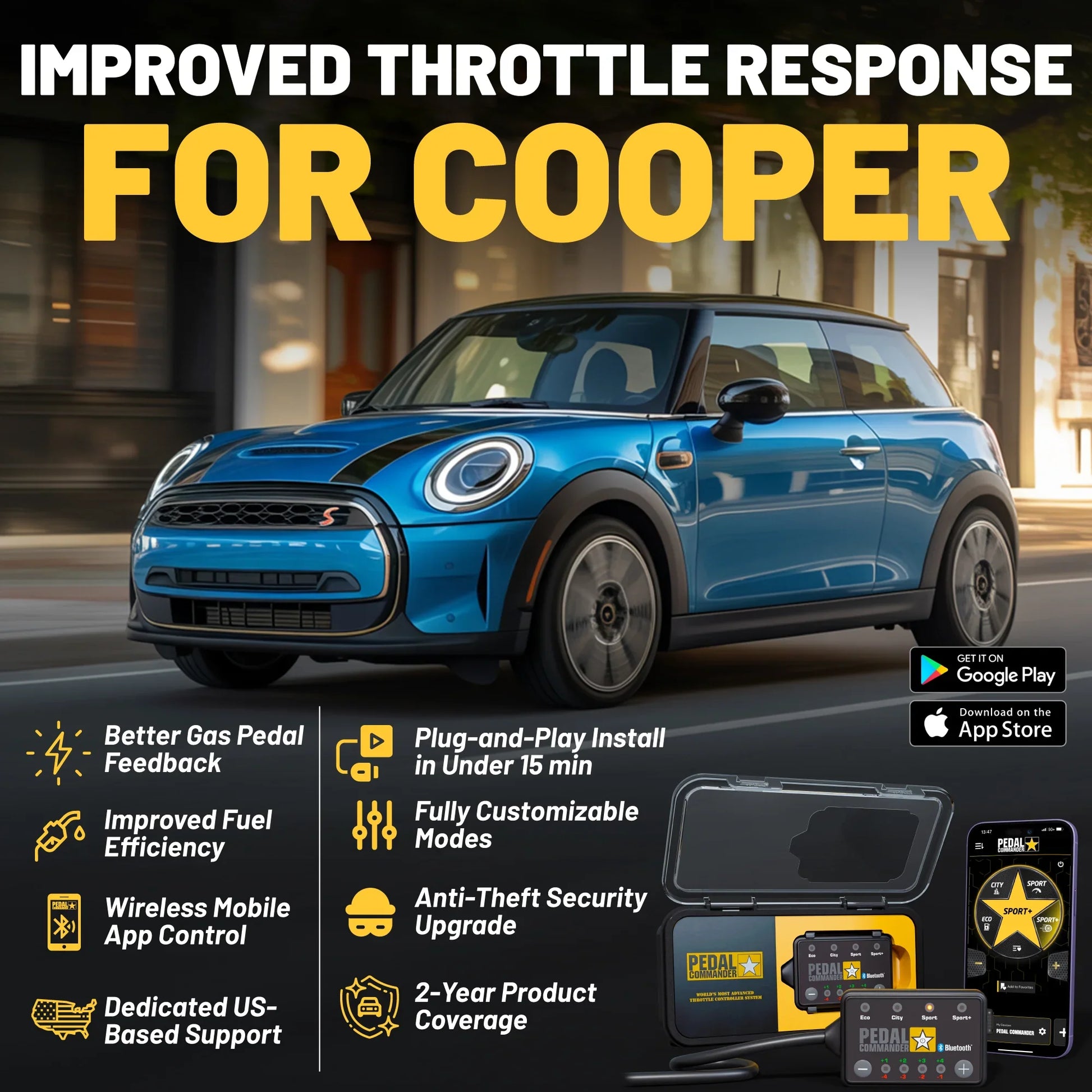 Pedal Commander for MINI Cooper