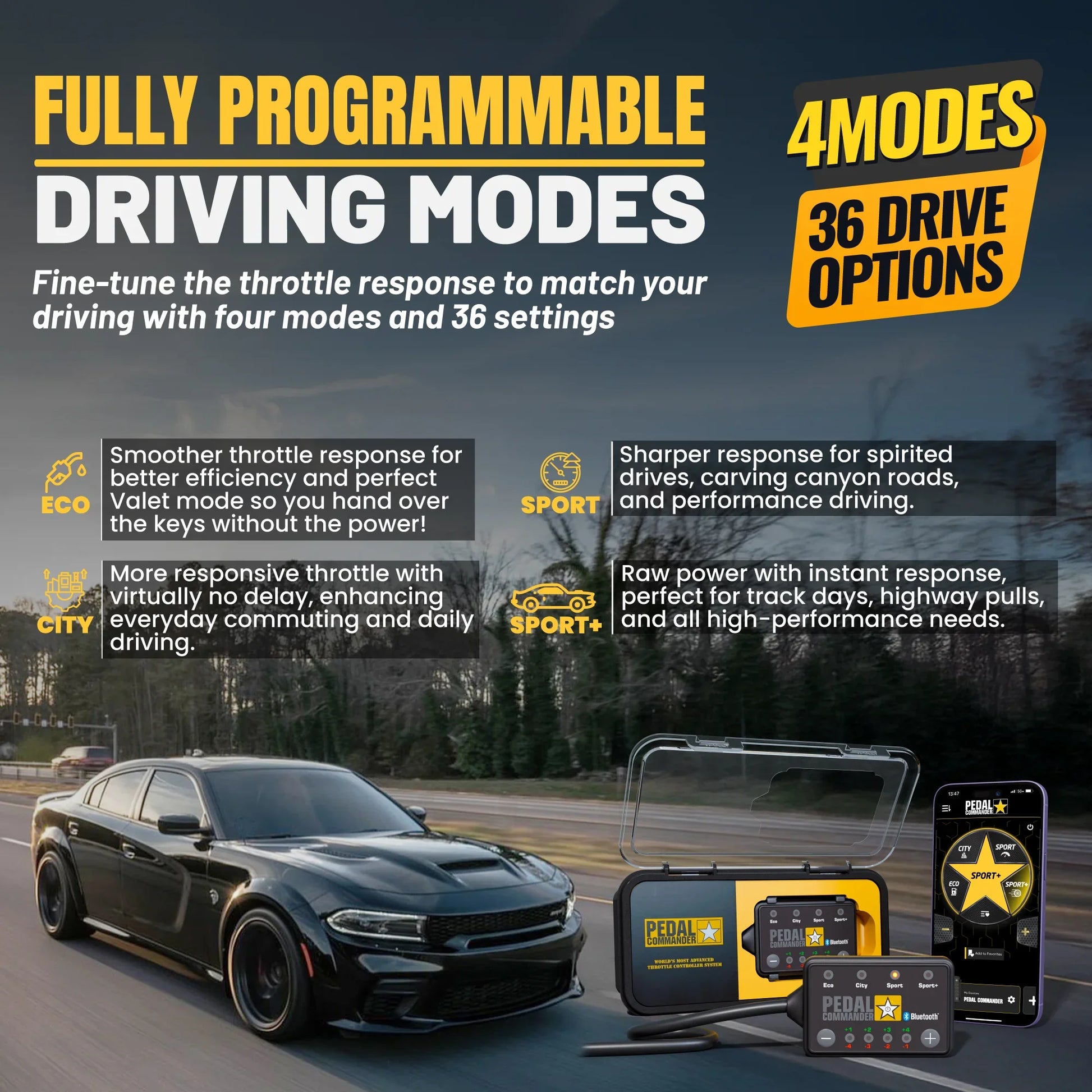 Pedal Commander for Dodge Charger