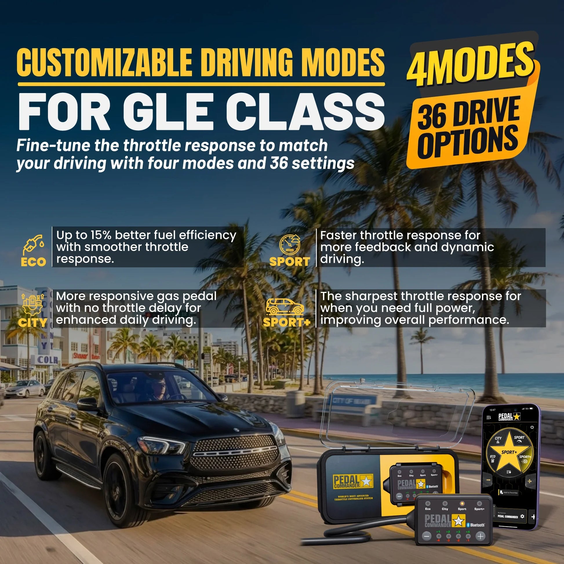 Pedal Commander for Mercedes GLE Class