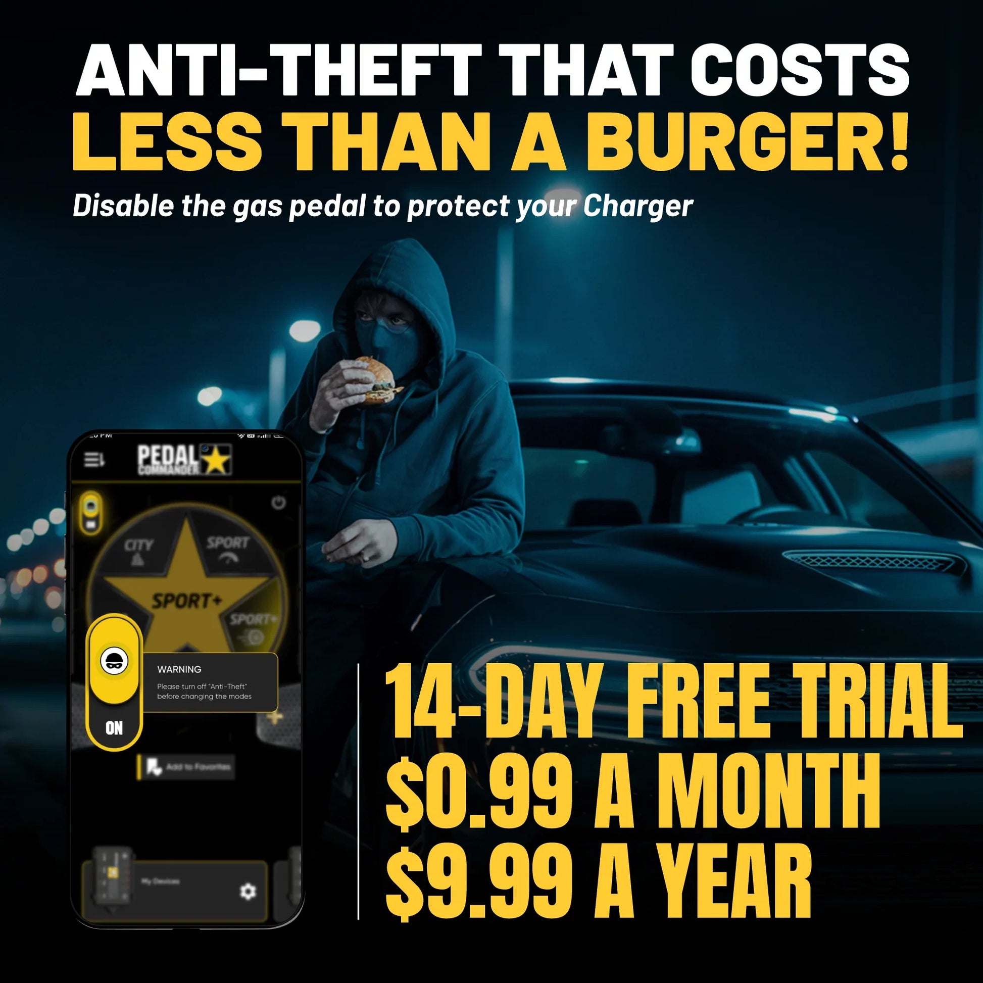 Pedal Commander for Dodge Charger