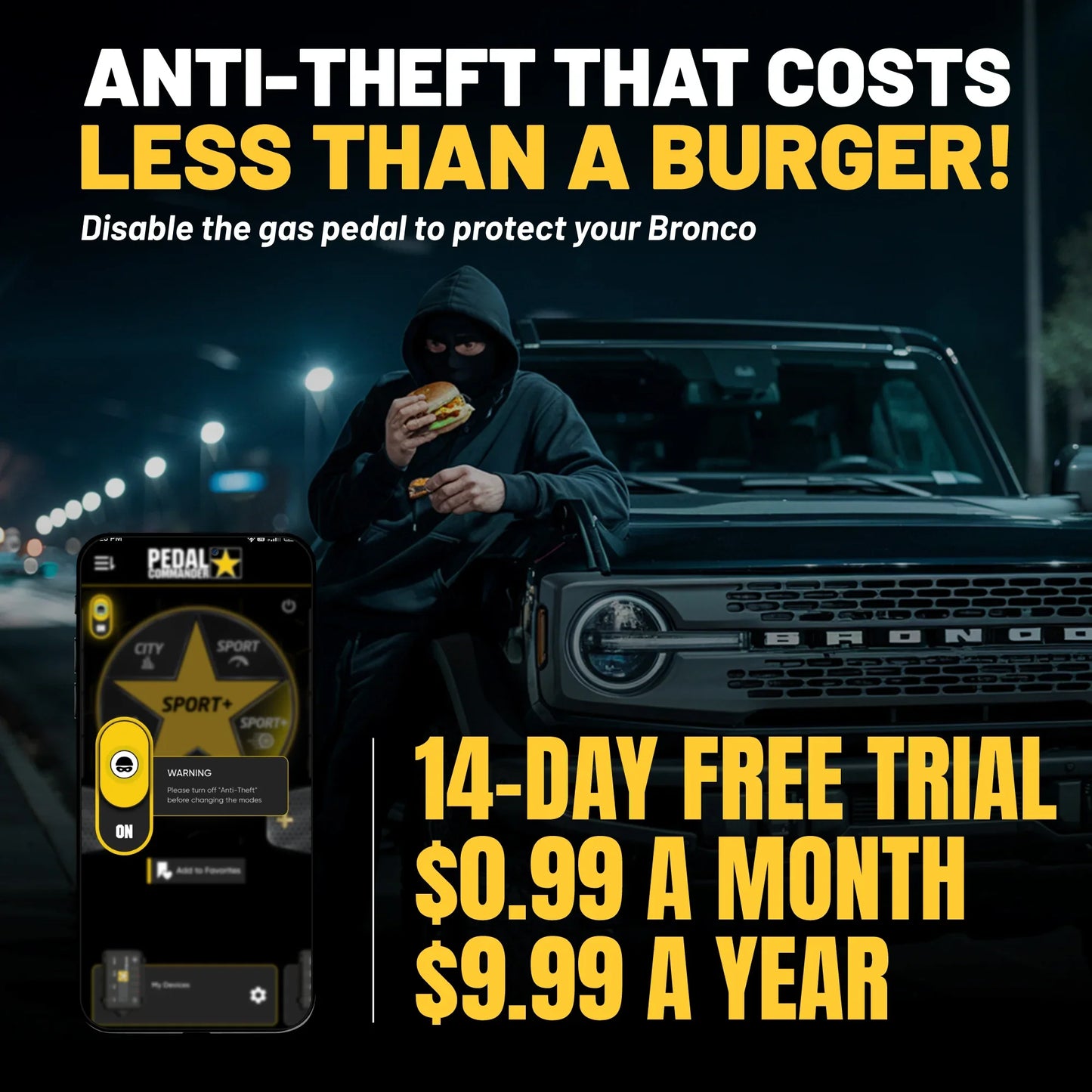 Pedal Commander for Ford Bronco