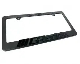 Greddy Black-Out Total Tune Up License Plate Frame