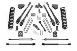 Fabtech 6" 4Link Sys W/Coils & Dlss Sh Ks 05-07 Ford F250 4Wd W/Factory Overload Ford F-250 2005-2007