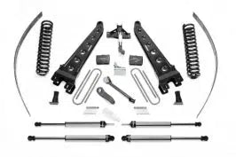 Fabtech 8" Rad Arm Sys W/Coils & Dlss Shks 2008-16 Ford F250 4Wd W/O Factory Overload Ford F-250 2008-2016