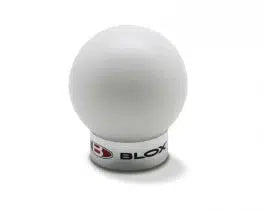 Blox Racing White 12x1.25 Delrin DR Spherical Shift Knob Scion | Subaru | Toyota | Ford