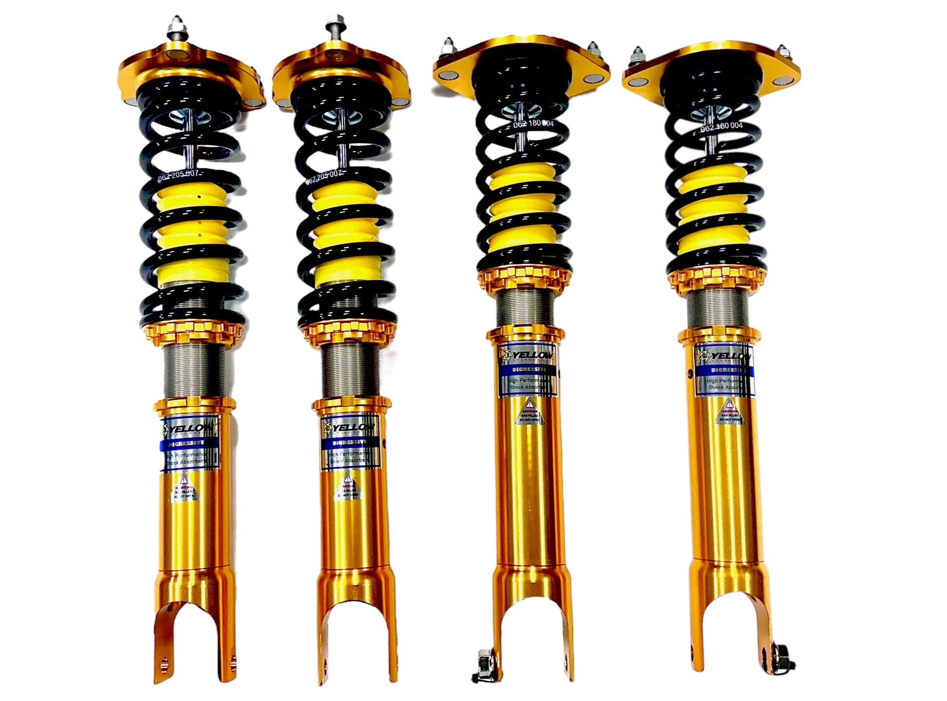 YSR Pro Sport Digressive Series Coilovers - Porsche 911 GT3 1999-2005 (996)