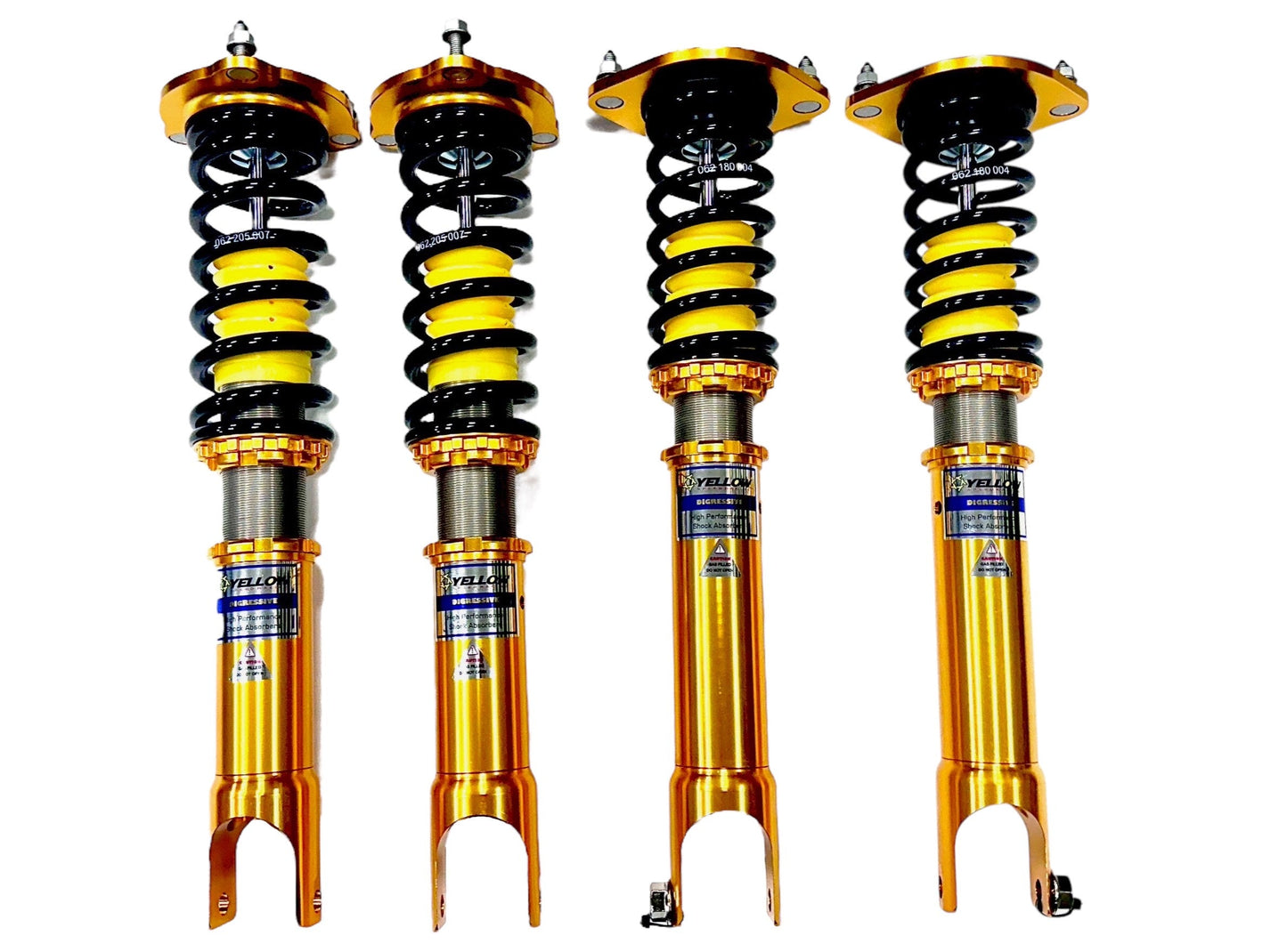 YSR Pro Sport Digressive Series Coilovers - Porsche 911 Carrera 4 / 4S 1997-2005 (996)