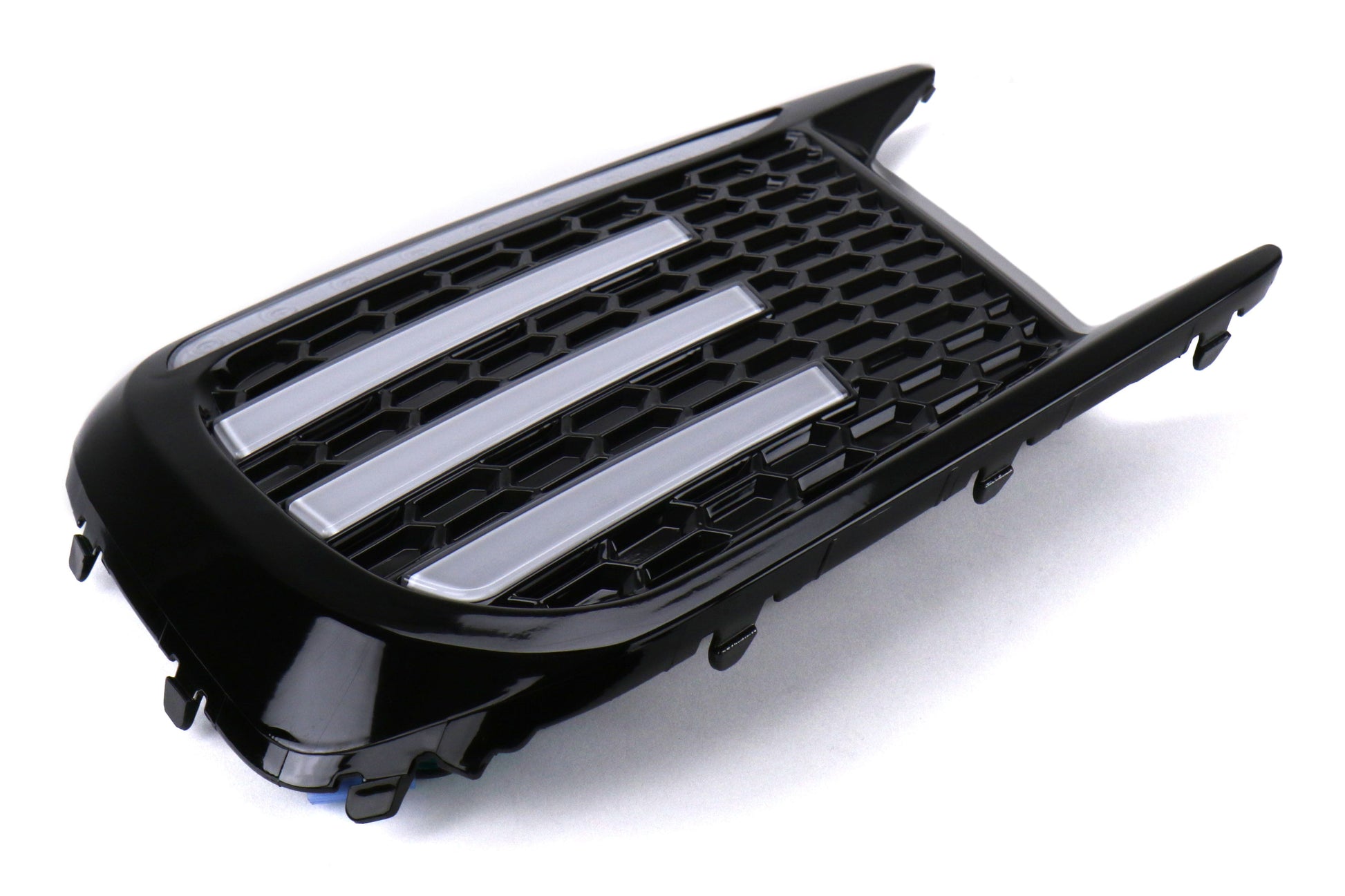 OLM Clear Tri-Bar Fog Light Bezel - 2018-2021 Subaru STI / 2018 WRX