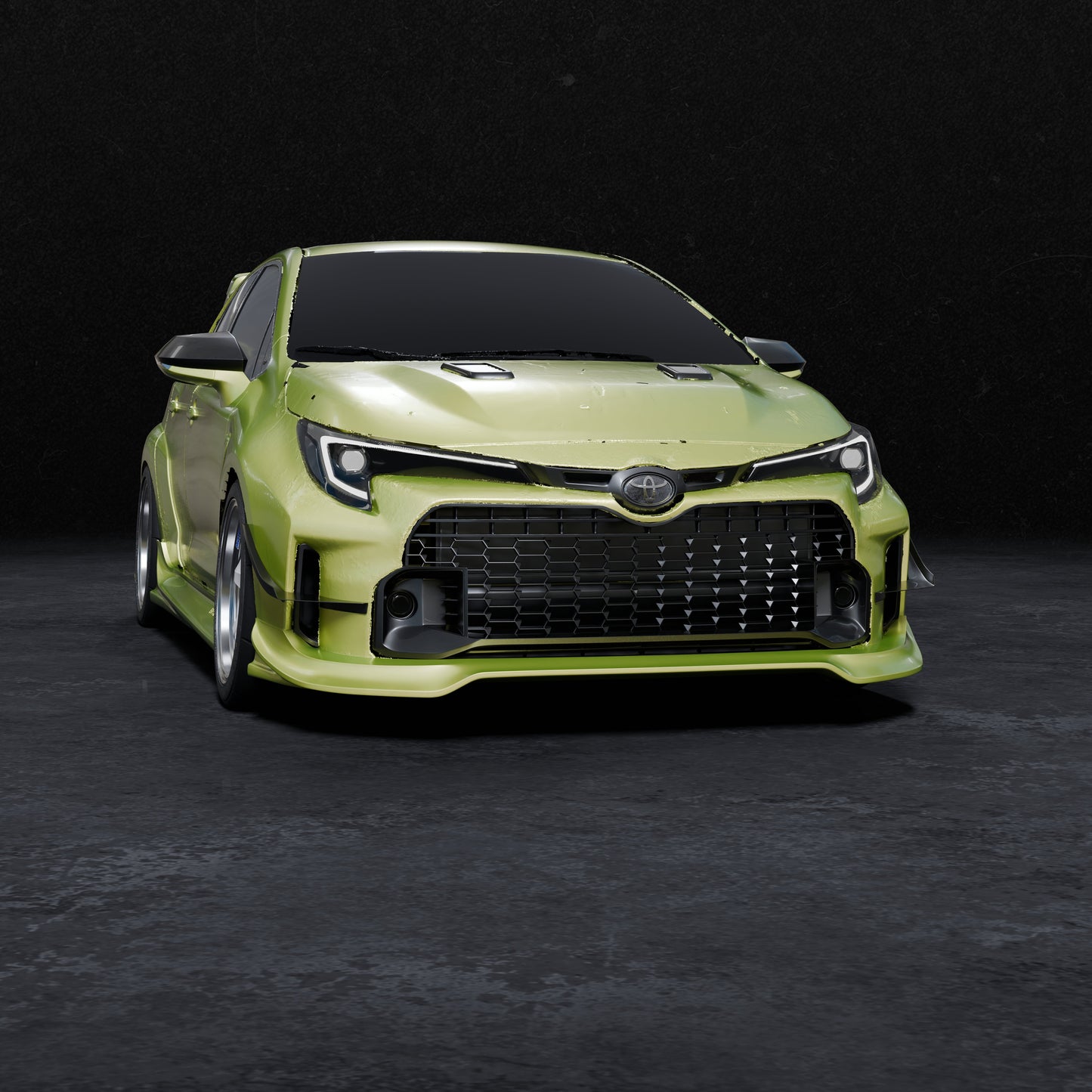 Front Lip V2 – TOYOTA GR COROLLA (E210, 2023-2024)