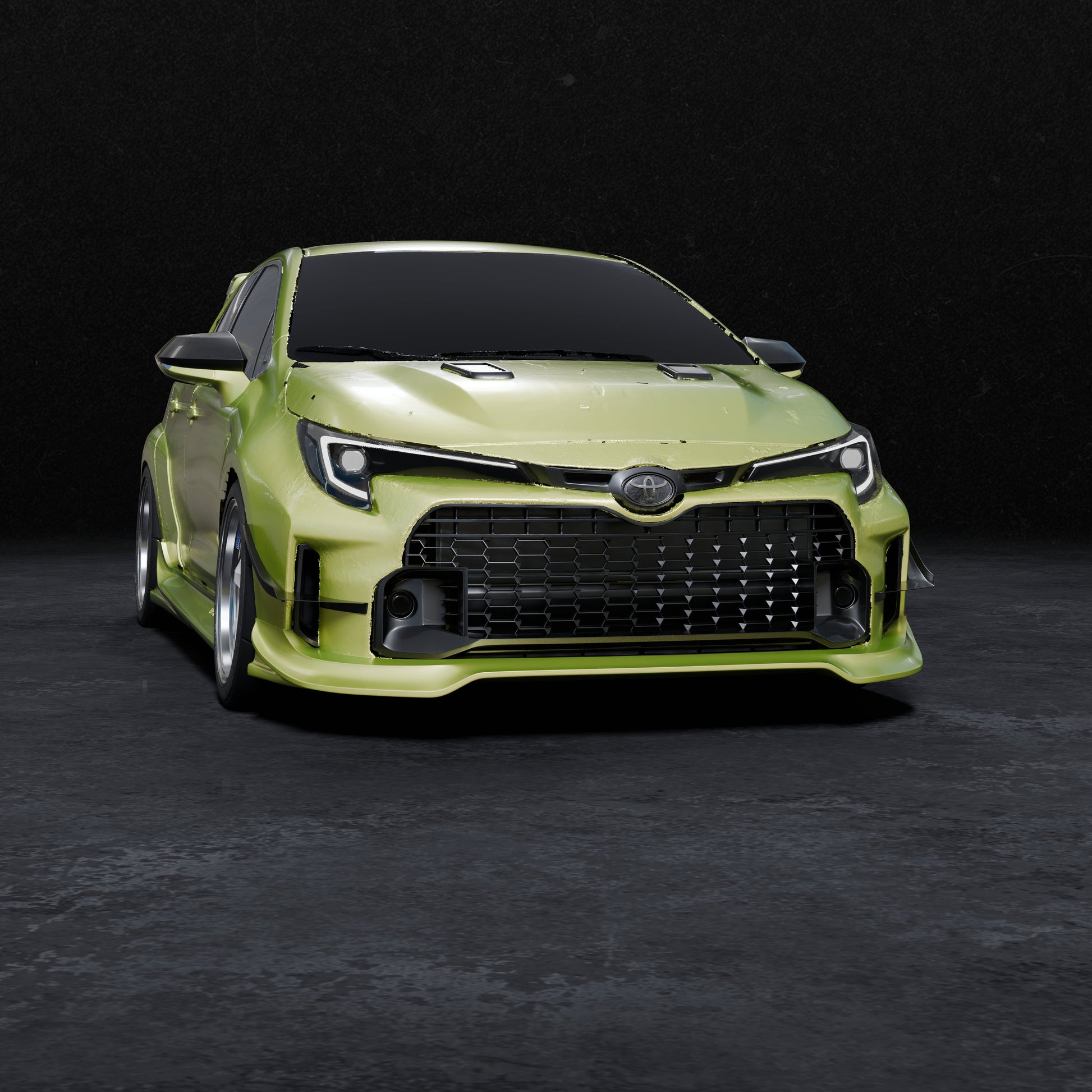 Front Lip V2 – TOYOTA GR COROLLA (E210, 2023-2024)