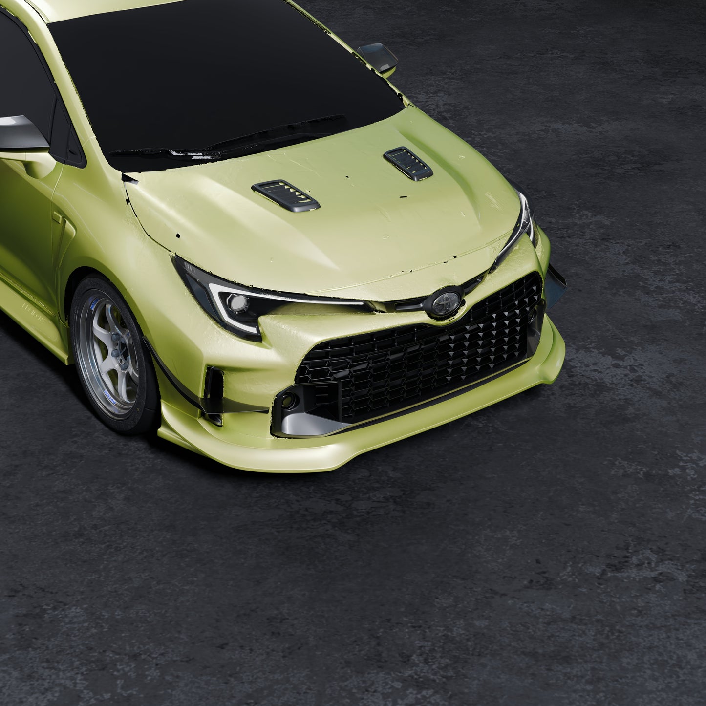 Front Lip V2 – TOYOTA GR COROLLA (E210, 2023-2024)