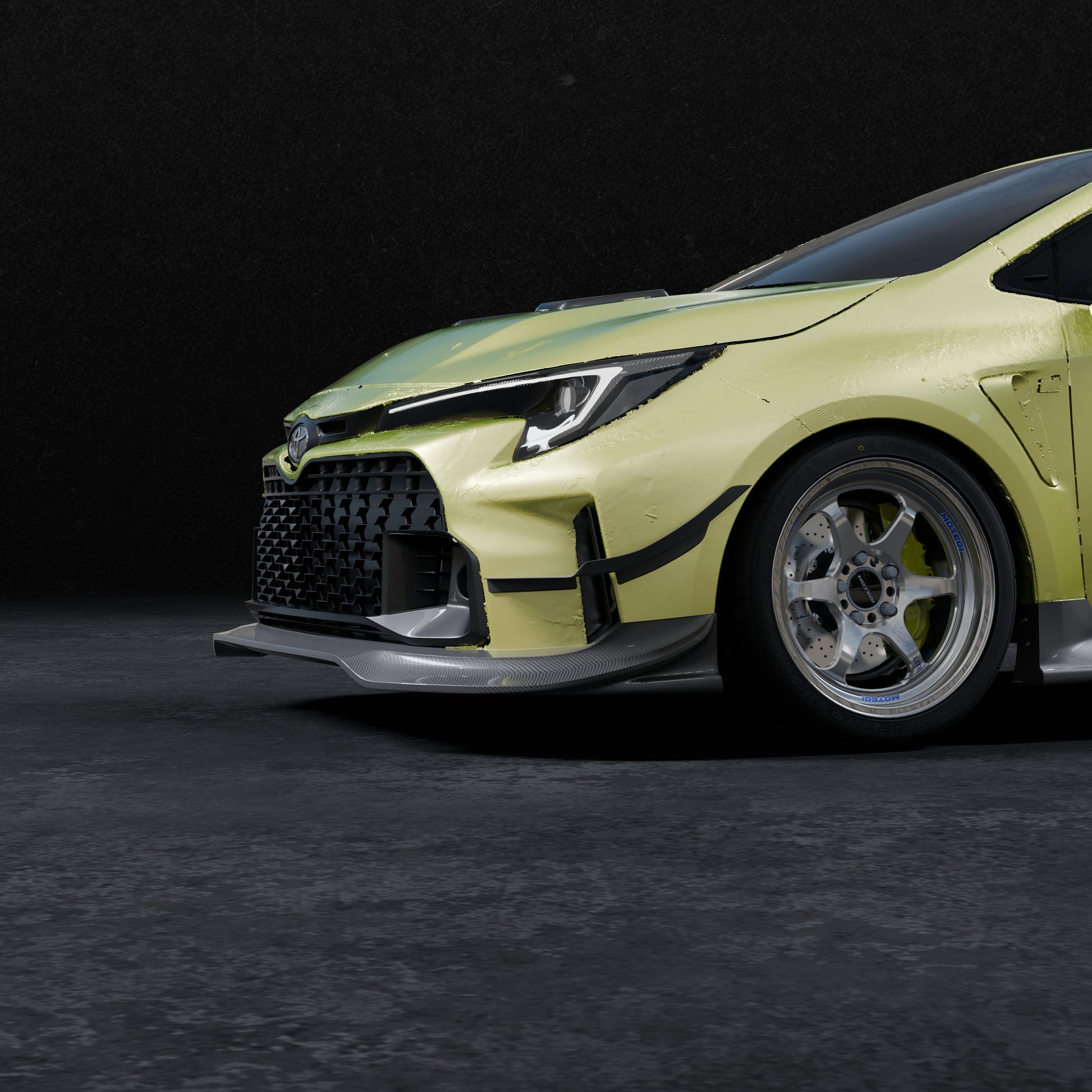 Front Lip V2 – TOYOTA GR COROLLA (E210, 2023-2024)