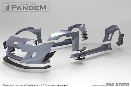 GReddy Pandem Wide Body V3 Rear Diffuser | 2013-2016 Scion FR-S (17010276)