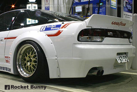 GReddy Rocket Bunny Side Skirts Ver. 1-FRP | 1989-1993 Nissan 240SX (17020232)